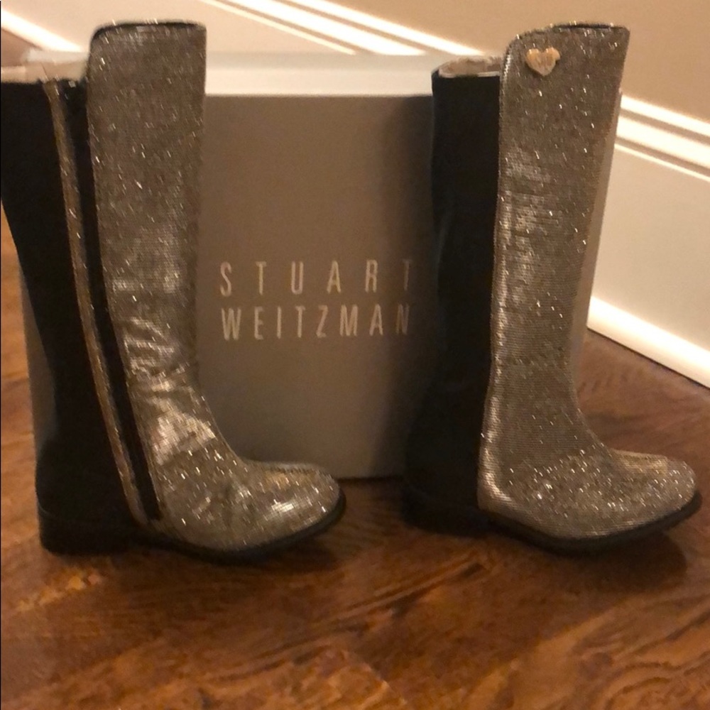 Toddler Stuart Weitzman Sparkle Boot